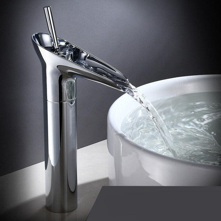 Wasserhahn für Küche & Badezimmer | Wasserfall Waschtischarmatur | Antike Spültischarmatur | Armaturix