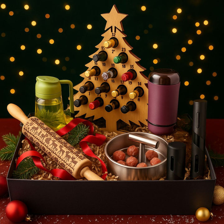 Weihnachtsgeschenk für Mitarbeiter, Männer, Freunden, Familie oder Kunden | Weihnachtspaket