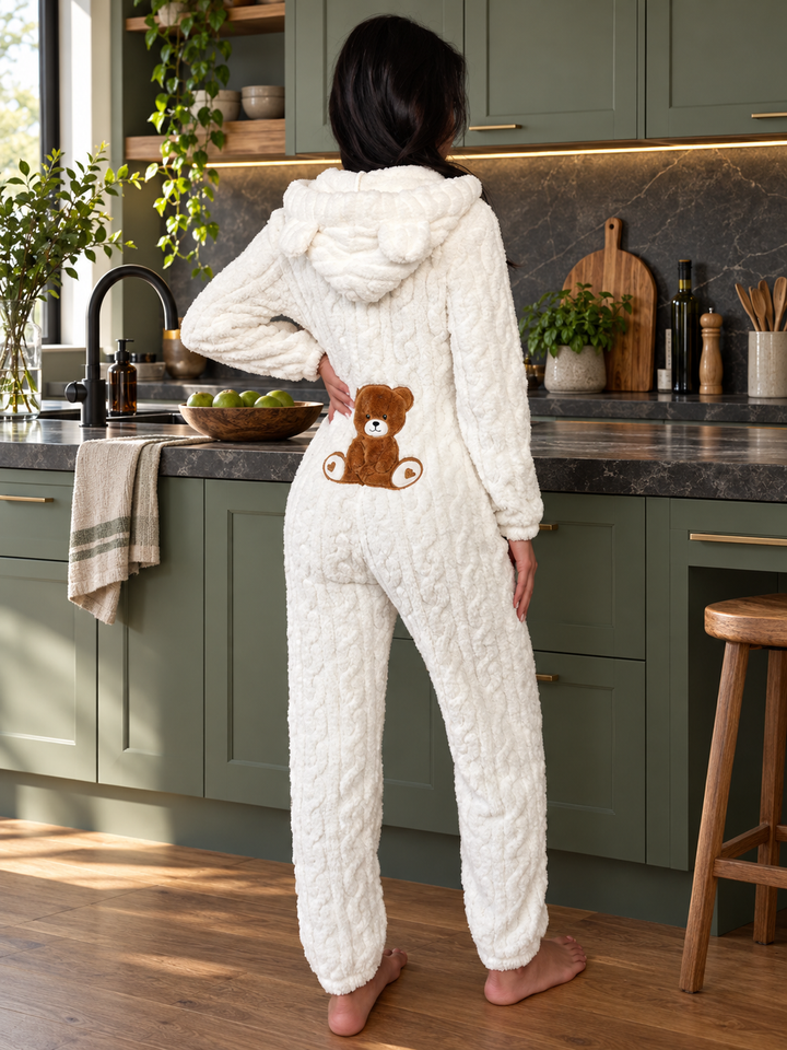 KuschelBär™ Flauschige Damen-Nachtwäsche für gemütliche Stunden