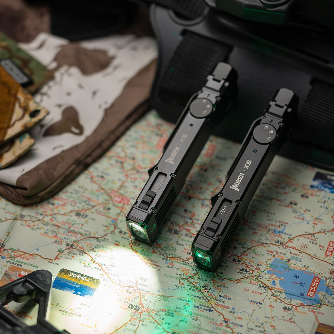 WUBEN X5 3-in-1 1300 Lumen Kompakte EDC-Taschenlampe