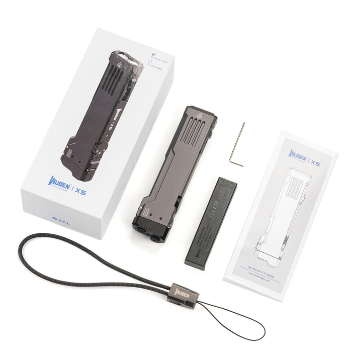 WUBEN X5 3-in-1 1300 Lumen Kompakte EDC-Taschenlampe