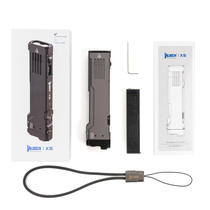 WUBEN X5 3-in-1 1300 Lumen Kompakte EDC-Taschenlampe