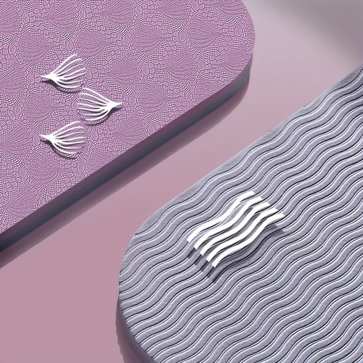 Yogamatte mit Körperausrichtungssystem | Rutschfeste Gymnastikmatte | Sportmatte | Aligna